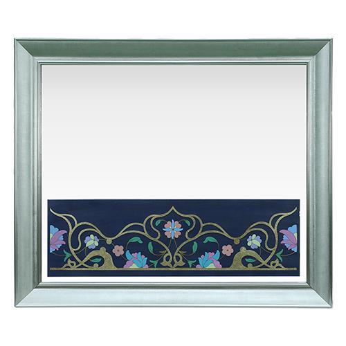 e38 EL İŞÇİLİĞİ AYNALI TEZHİP TABLO 103*88 cm - 5822