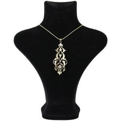 BRASS NECKLACE - e38