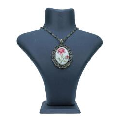 BRAZILIAN EMBROIDERY NECKLACE-5789 - e38