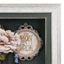 e38 EL İŞÇİLİĞİ BUKET ÇİÇEK KAĞIT RÖLYEF TABLO 52*42 cm -5902 - 2