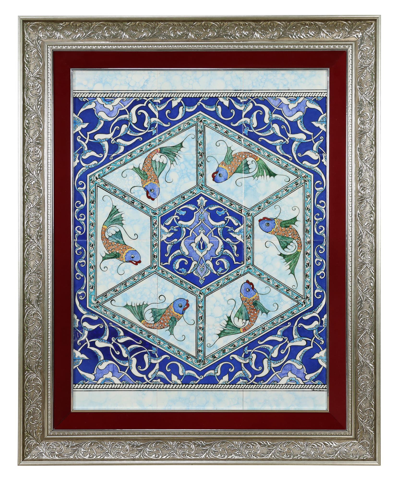 e38 EL İŞÇİLİĞİ ÇİNİ PANO 83*103 cm - 4856