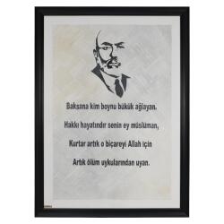 e38 EL İŞÇİLİĞİ DEKORATİF DUVAR TABLOSU 108*78 cm -5908 - e38