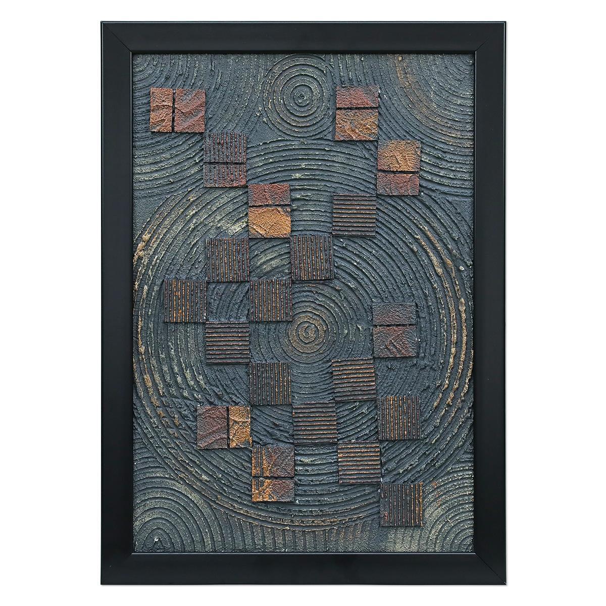 e38 EL İŞÇİLİĞİ DEKORATİF DUVAR TABLOSU 55*40 cm - 5689