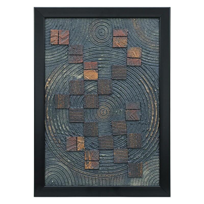 e38 EL İŞÇİLİĞİ DEKORATİF DUVAR TABLOSU 55*40 cm - 5689 - 2