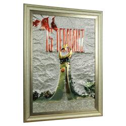 e38 EL İŞÇİLİĞİ 15 TEMMUZ ANITI ALİMİNYUM KABARTMA TABLO 62x82 CM - 6357 - 2