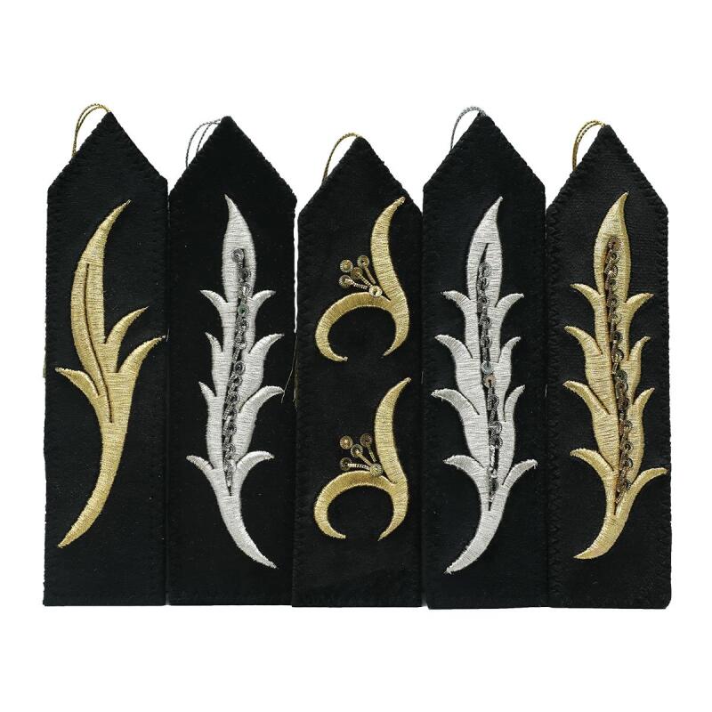 e38 EL İŞÇİLİĞİ 5'Lİ MARAŞ İŞİ KİTAP AYRACI 18 CM - 6249 - 1