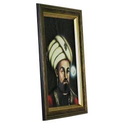 e38 EL İŞÇİLİĞİ ALİ KUŞCU ALÜMİNYUM FOLYA KABARTMA TABLO 48 x 68 cm - 5929 - 2