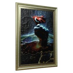 e38 EL İŞÇİLİĞİ ALÜMİNYUM KABARTMA TABLO 62x82 CM - 6353 - 2