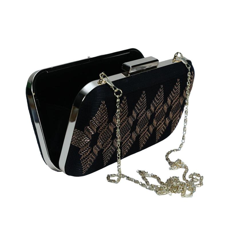 e38 EL İŞÇİLİĞİ ARNAVUT İŞİ PÖRTFÖY ÇANTA 20*12*4 cm - 6485 - 2