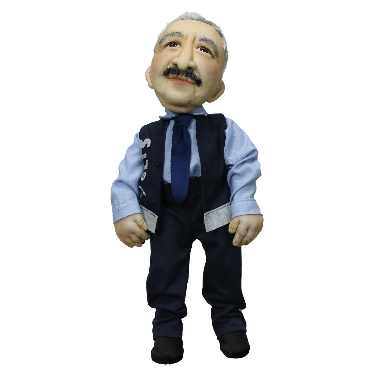e38 EL İŞÇİLİĞİ BABA POLİS DEKOR BEBEK 50 cm - 6032