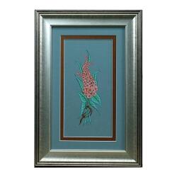 e38 EL İŞÇİLİĞİ BUKET ÇİÇEK TABLO - 30-44 CM - 6548 - e38
