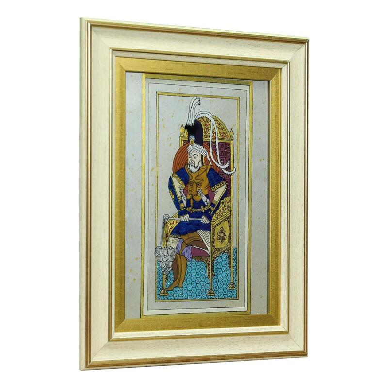 e38 EL İŞÇİLİĞİ CAM BOYAMA TABLO 38*30 CM-6430 - 2