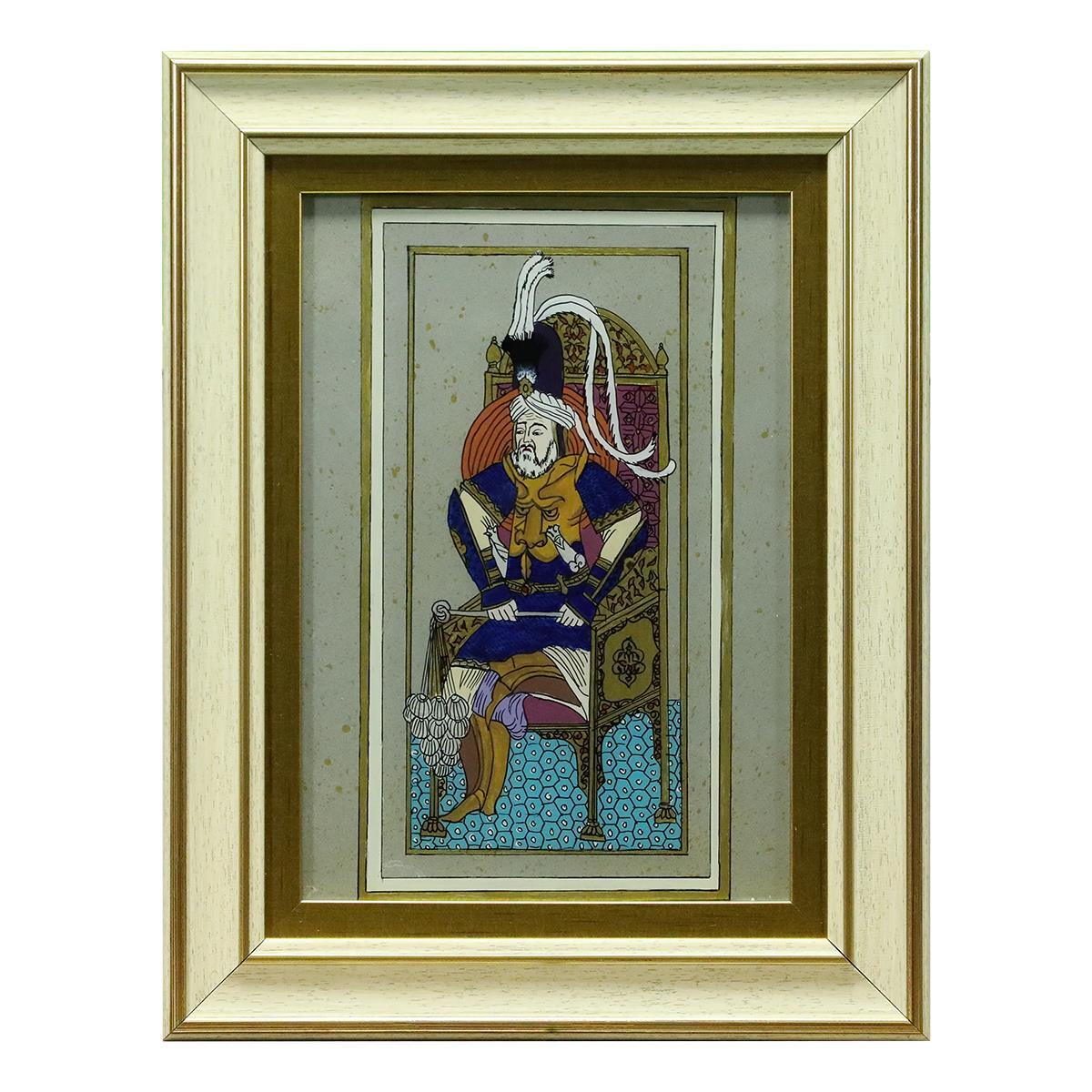 e38 EL İŞÇİLİĞİ CAM BOYAMA TABLO 38*30 CM-6430