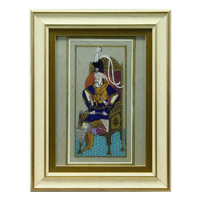 e38 EL İŞÇİLİĞİ CAM BOYAMA TABLO 38*30 CM-6430 - 1