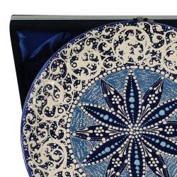 e38 EL İŞÇİLİĞİ ÇİNİ TABAK 25 CM - 6292 - 2