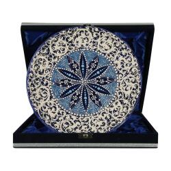 e38 EL İŞÇİLİĞİ ÇİNİ TABAK 25 CM - 6292 - e38