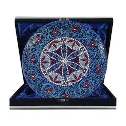 e38 EL İŞÇİLİĞİ ÇİNİ TABAK 25 CM - 6293 - e38