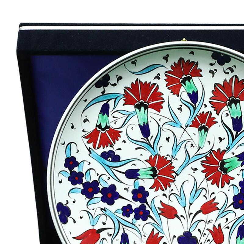 e38 EL İŞÇİLİĞİ ÇİNİ TABAK 30 cm - 6162 - 2
