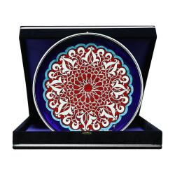 e38 EL İŞÇİLİĞİ ÇİNİ TABAK 30 cm - 6163 - e38