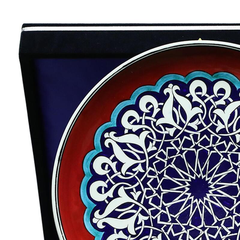 e38 EL İŞÇİLİĞİ ÇİNİ TABAK 30 cm - 6165 - 2