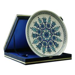 e38 EL İŞÇİLİĞİ ÇİNİ TABAK 30 cm - 6407 - 2