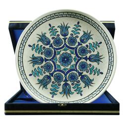 e38 EL İŞÇİLİĞİ ÇİNİ TABAK 30 cm - 6407 - 1