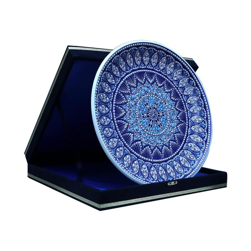 e38 EL İŞÇİLİĞİ ÇİNİ TABAK - 30 CM - 6521 - 2