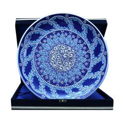 e38 EL İŞÇİLİĞİ ÇİNİ TABAK - 30 CM - 6522 - e38