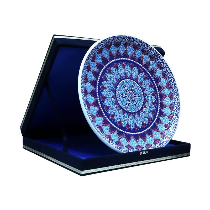 e38 EL İŞÇİLİĞİ ÇİNİ TABAK - 30 CM - 6525 - 2