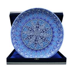 e38 EL İŞÇİLİĞİ ÇİNİ TABAK - 30 CM - 6527 - e38