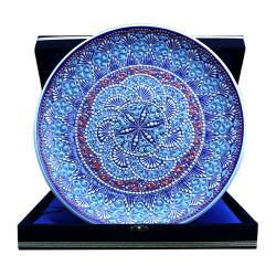 e38 EL İŞÇİLİĞİ ÇİNİ TABAK - 30 CM - 6528 - e38