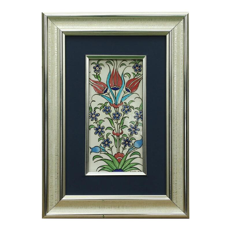 e38 EL İŞÇİLİĞİ ÇİNİ TABLO 25*35 CM - 6262 - 1