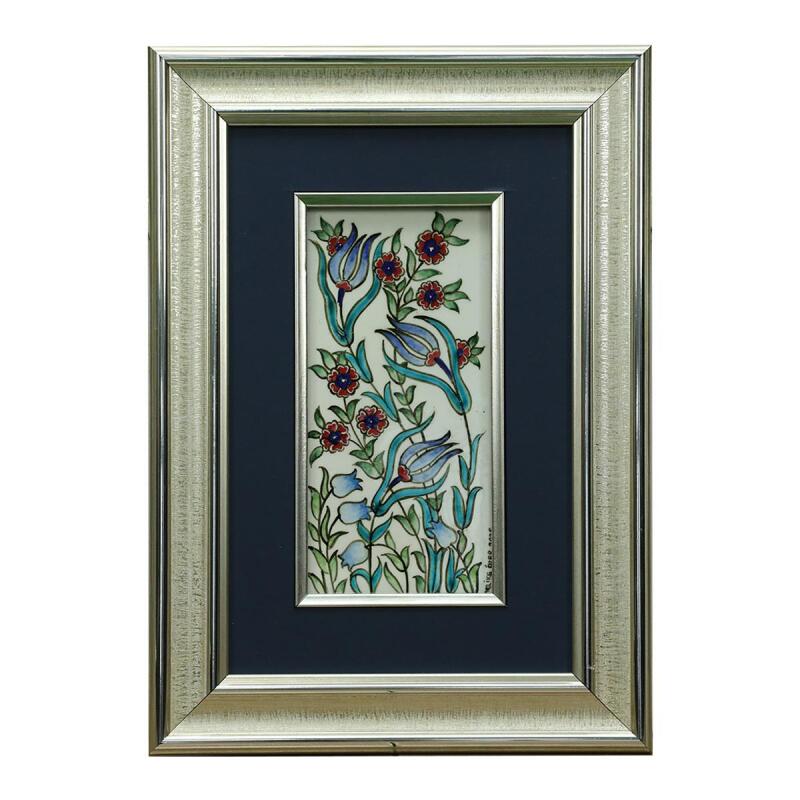 e38 EL İŞÇİLİĞİ ÇİNİ TABLO 25*35 CM - 6263 - 1