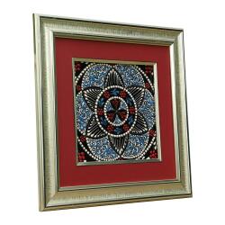 e38 EL İŞÇİLİĞİ ÇİNİ TABLO 34*34 CM - 6268 - 2