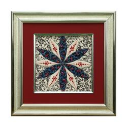 e38 EL İŞÇİLİĞİ ÇİNİ TABLO 34*34 CM - 6271 - e38