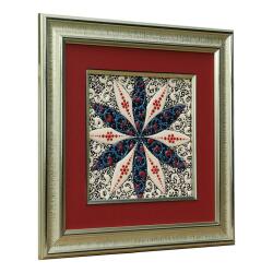 e38 EL İŞÇİLİĞİ ÇİNİ TABLO 34*34 CM - 6271 - 2