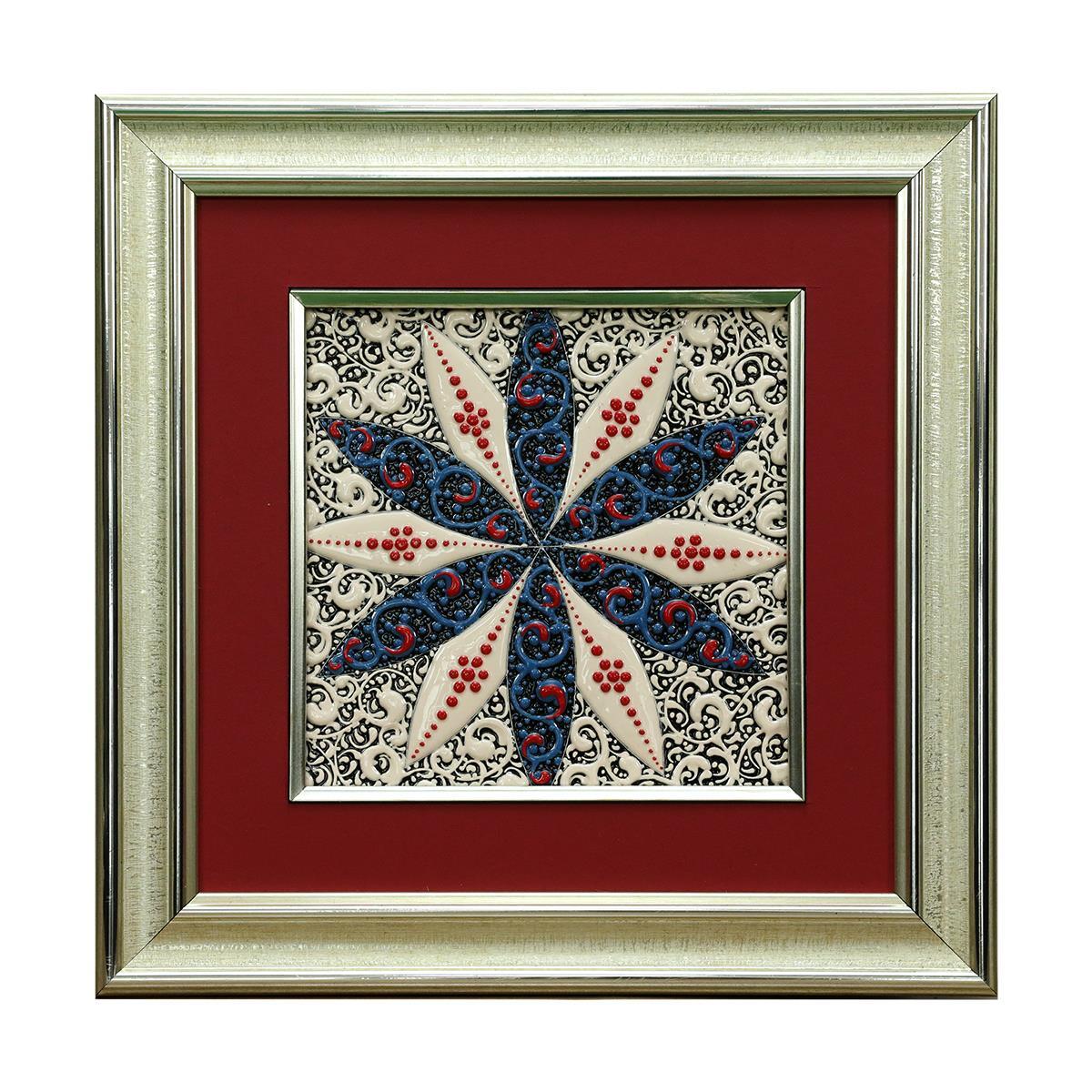 e38 EL İŞÇİLİĞİ ÇİNİ TABLO 34*34 CM - 6271
