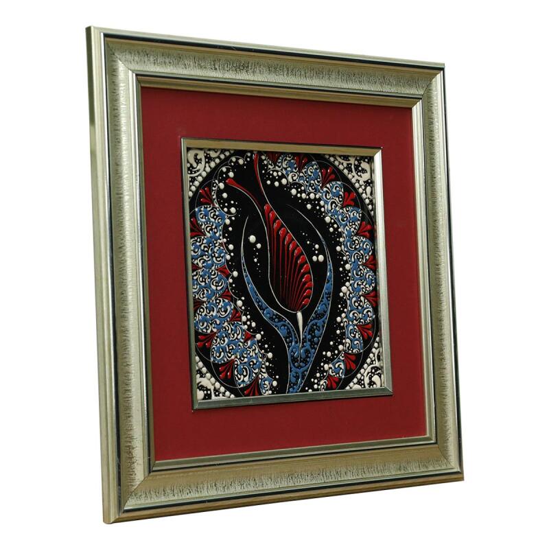 e38 EL İŞÇİLİĞİ ÇİNİ TABLO 34*34 CM - 6272 - 2