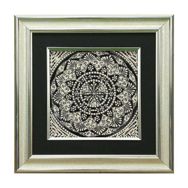 e38 EL İŞÇİLİĞİ ÇİNİ TABLO 34*34 CM - 6273 - 1