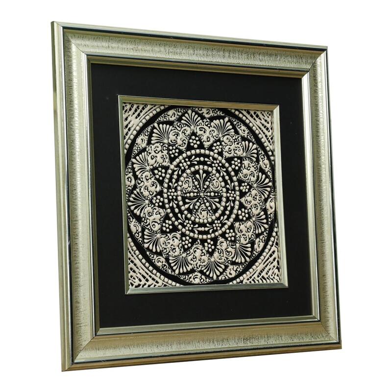 e38 EL İŞÇİLİĞİ ÇİNİ TABLO 34*34 CM - 6273 - 2