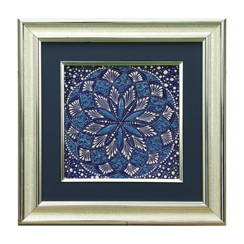 e38 EL İŞÇİLİĞİ ÇİNİ TABLO 34*34 CM - 6274 - 1