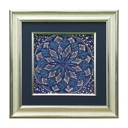 e38 EL İŞÇİLİĞİ ÇİNİ TABLO 34*34 CM - 6274 - e38