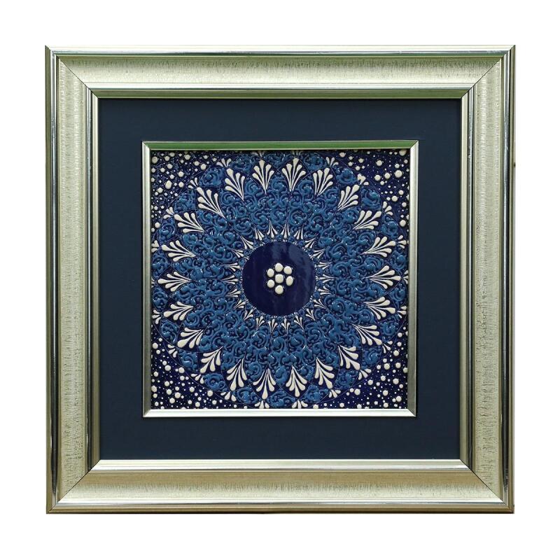 e38 EL İŞÇİLİĞİ ÇİNİ TABLO 34*34 CM - 6275 - 1