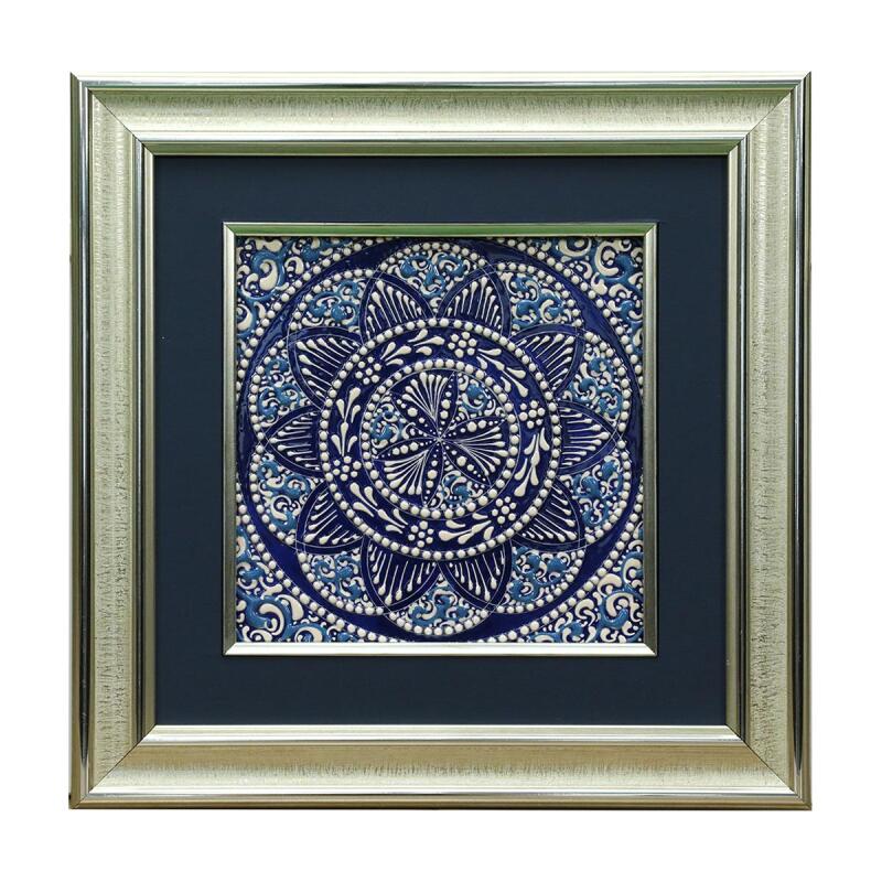 e38 EL İŞÇİLİĞİ ÇİNİ TABLO 34*34 CM - 6276 - 1