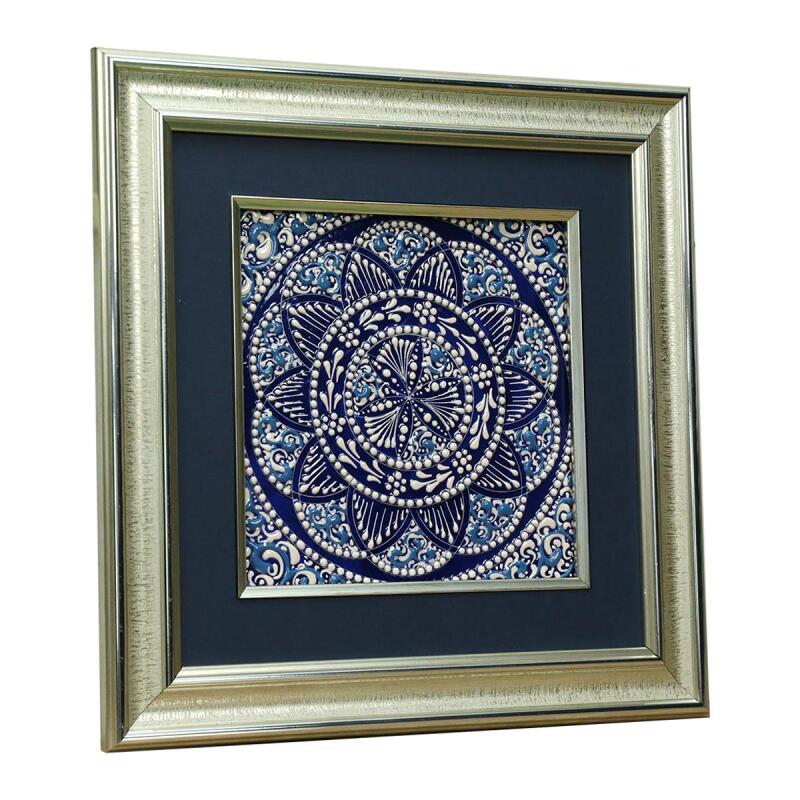 e38 EL İŞÇİLİĞİ ÇİNİ TABLO 34*34 CM - 6276 - 2