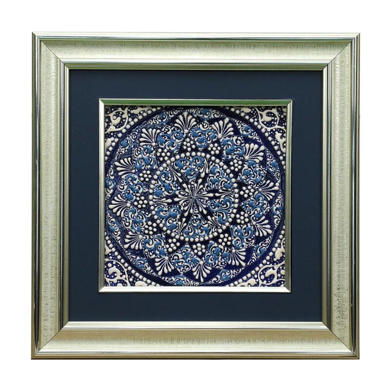 e38 EL İŞÇİLİĞİ ÇİNİ TABLO 34*34 CM - 6278 - 1