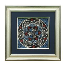 e38 EL İŞÇİLİĞİ ÇİNİ TABLO 34*34 CM - 6284 - e38