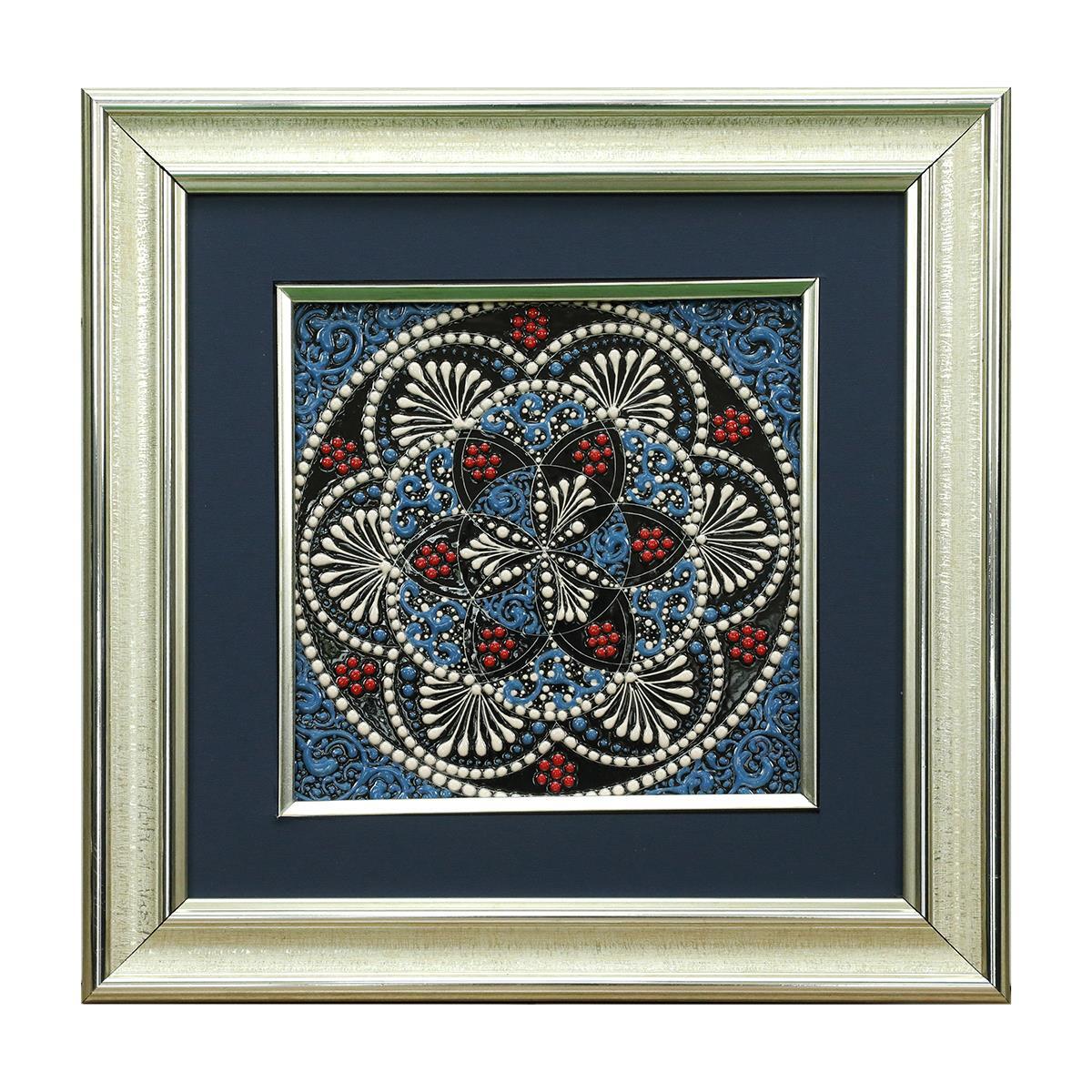 e38 EL İŞÇİLİĞİ ÇİNİ TABLO 34*34 CM - 6284