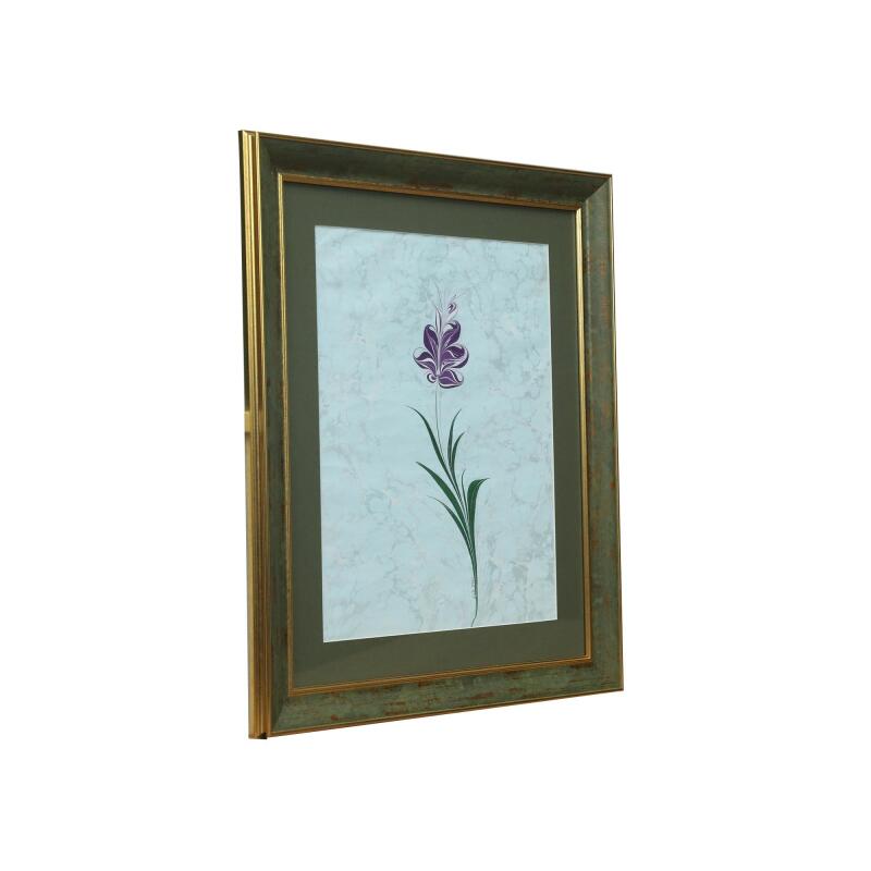 e38 EL İŞÇİLİĞİ EBRU TABLO 50x43 cm - 6228 - 2