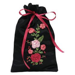 e38 EL İŞÇİLİĞİ EL NAKIŞI KESE 18 x 11 cm - 6018 - e38